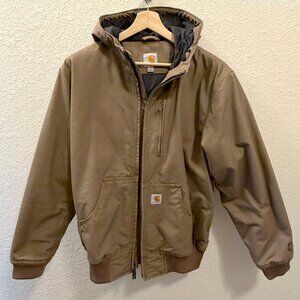 Carhartt Quick Duck Jefferson Active Jacket Tan Size Medium